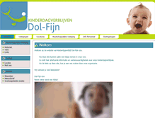 Tablet Screenshot of dolfijnvzw.be